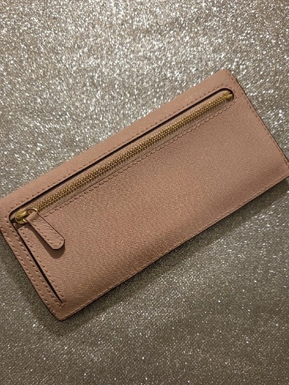 Michael Kors Blush Pink Jetset Slim Wallet